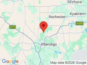 Map of Site Report: Greater Bendigo National Park, Australia
